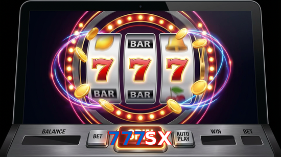Main screen of 777SX slots page for PK players